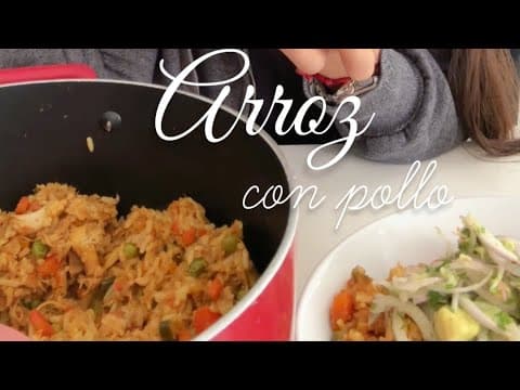 Arroz con pollo colombiano